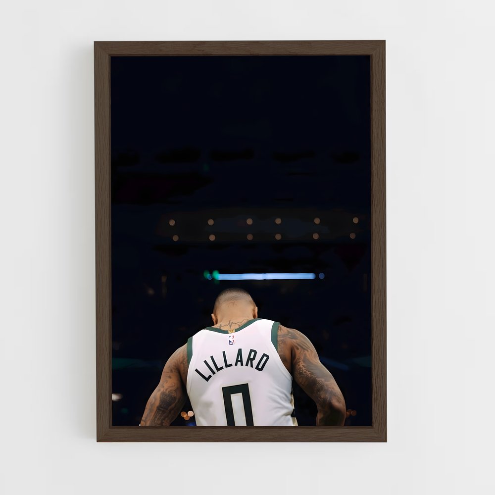 Poster Damian de lillard – affiche Basketball (vue 5)